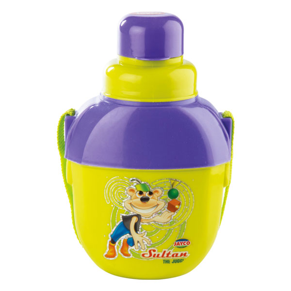 Jayco Cool Kitty Kids Insulated Water Bottle- Yellow